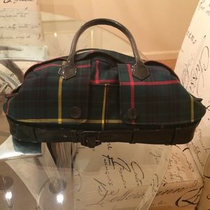 Jean Paul Gaultier Le Prive Tartan Bag